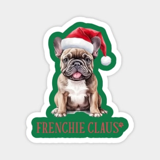 Frenchie Claus Magnet