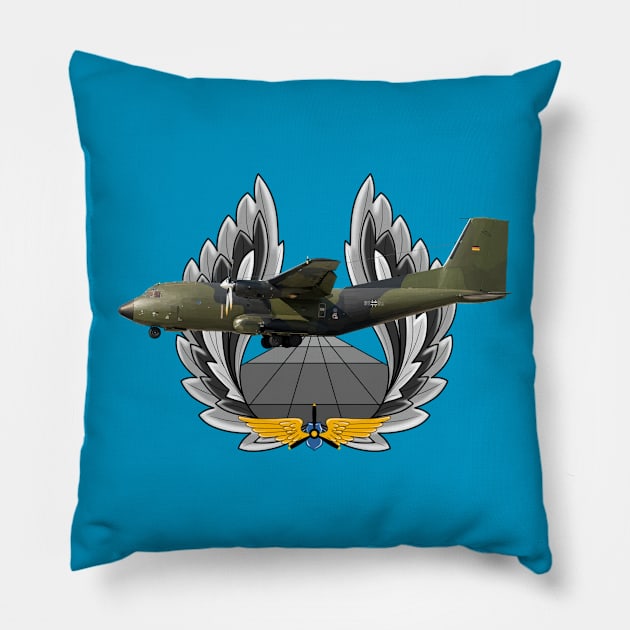 C-160 Transall Pillow by sibosssr