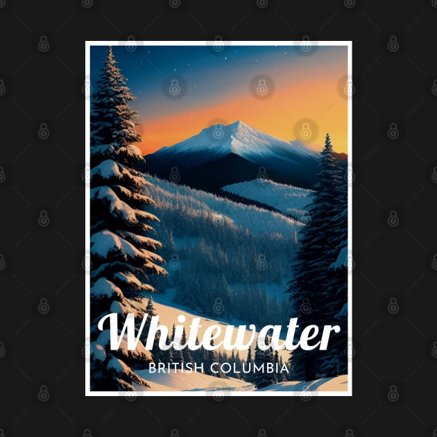 Whitewater British Columbia Canada Ski by UbunTo