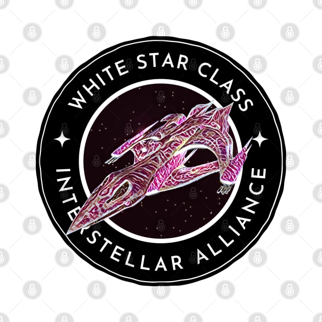 White Star Class - Black Star Killer - White - Sci-Fi - B5 by Fenay-Designs