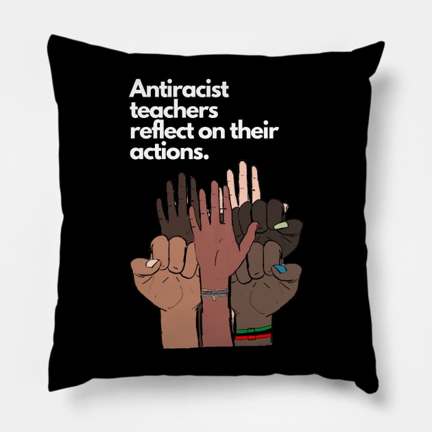 Antiracist Reflections Pillow by March 8 Made