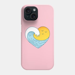 Heart Wave Phone Case