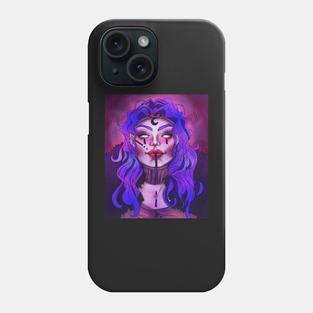 Wild Witch Phone Case by Juame