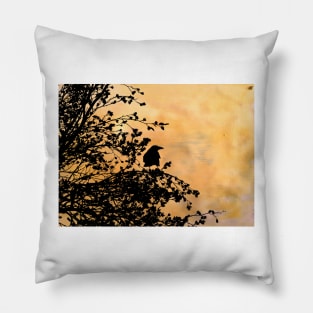 Bird Abstract Pillow