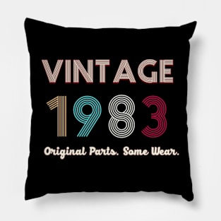 Vintage 1983 Original Parts. Some Ware Pillow