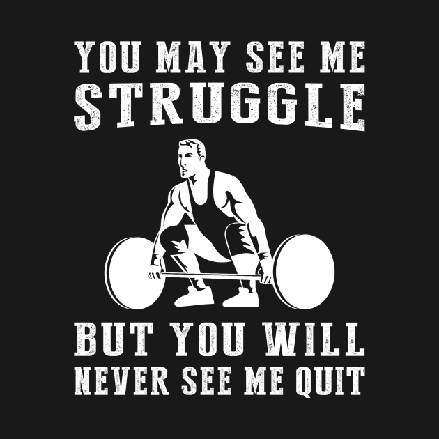 Unstoppable Iron Warrior: A Funny T-Shirt for Dedicated Lifters! by MKGift