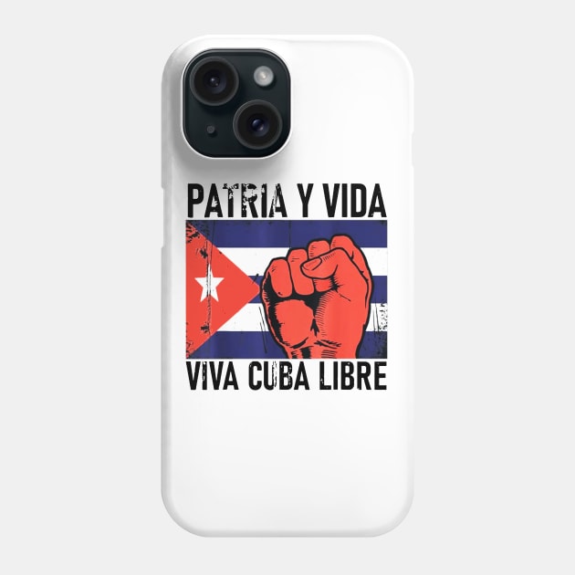 Cuba Flag Cuba Power Pride Vintage Sos Cuba Phone Case by dyazagita