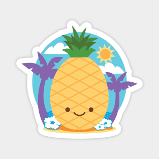 Pineapple Magnet