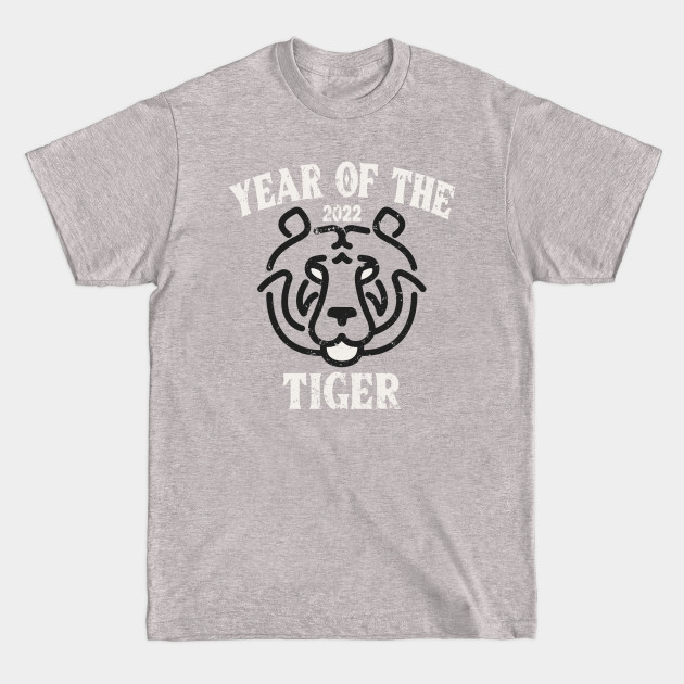 Discover Vintage 2022 Year Of the Tiger Chinese Zodiac New Year - Bengal Cat - T-Shirt