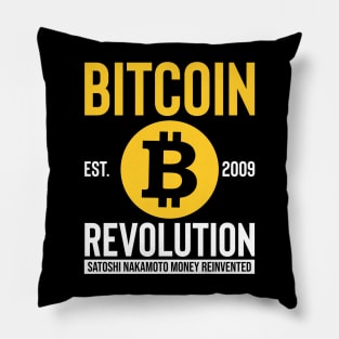 bitcoin revolutions' Pillow