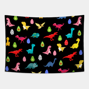 Dinosaur Face Mask, Dinosaur Face Mask For Kids. Tapestry