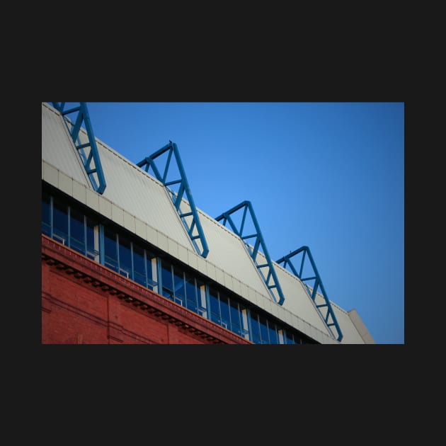 Glasgow Rangers wall art of Ibrox Stadium by simplythewest