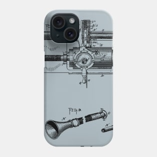 Edison Phonograph Patent 1891 Phone Case