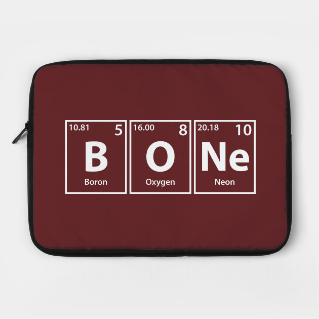 Bone (B-O-Ne) Periodic Elements Spelling