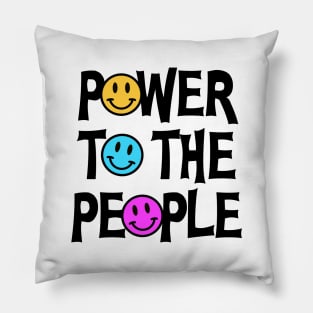 Power To The People Pillow