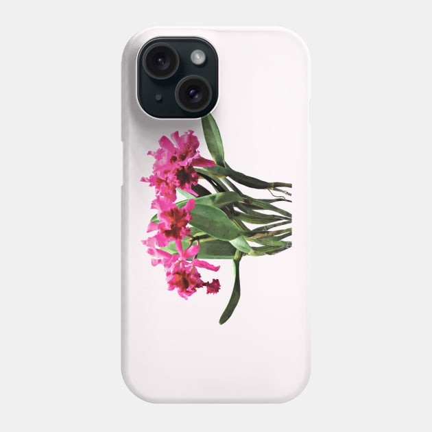 Orchid Chorus Line Phone Case by SusanSavad