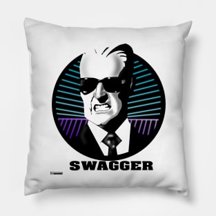 Max Headroom Swagger Pillow