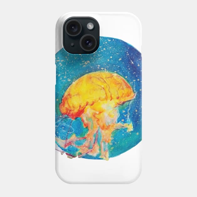 Jellyfish Phone Case by Ishaink2