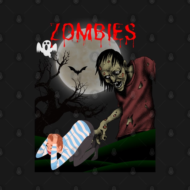 Zombies Vintage Graphic by Designmagenta