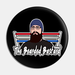 The Bearded Bastard Pin