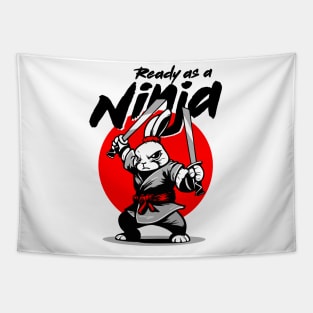 Ready as a Ninja Tapestry