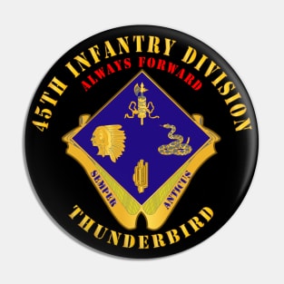 45th Infantry Division - DUI - wo DS Pin