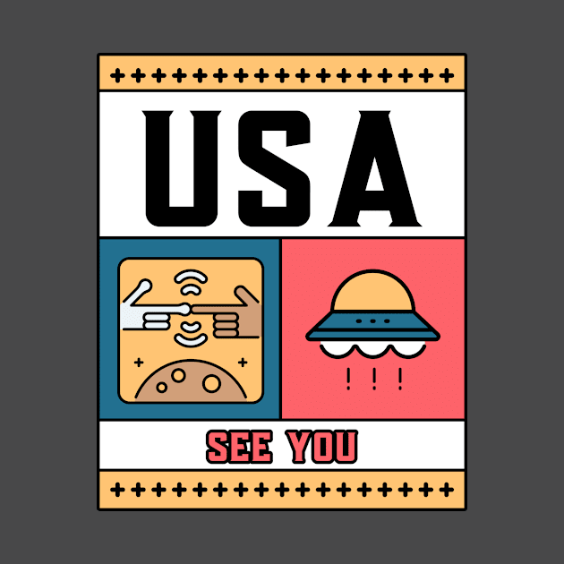 USA see you UFO by Dream the Biggest