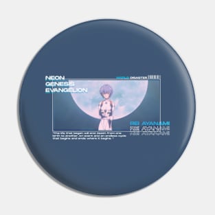 Rei Ayanami Pin