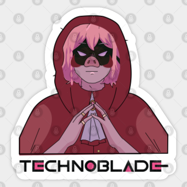 Technoblade Minecraft - Technoblade Sticker