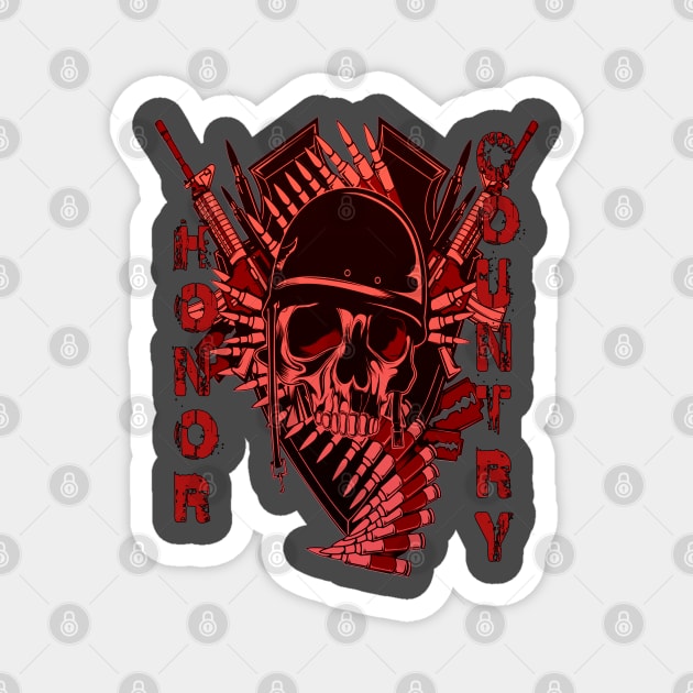 Skull Hero Magnet by SkullTroops