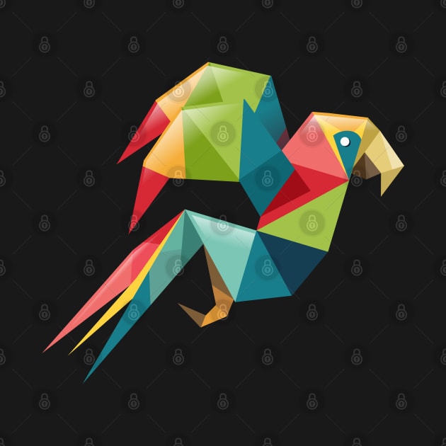 Parrot Origami by michony