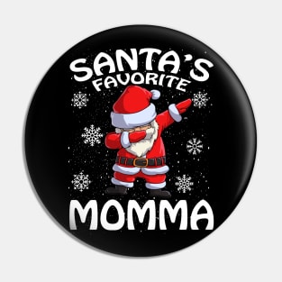Santas Favorite Momma Christmas Pin
