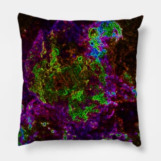 Black Panther Art - Glowing Edges 270 Pillow