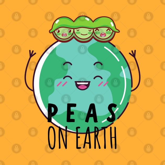 Peas on Earth by Random Prints