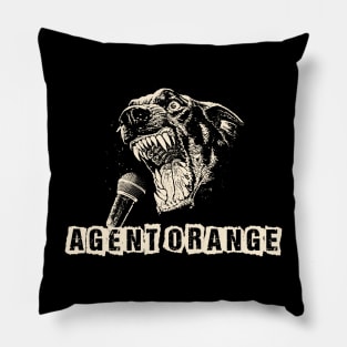 agent orange ll darkness Pillow