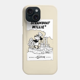 Steamboat Willie Original Poster Phone Case