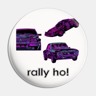 Rally ho! Pin