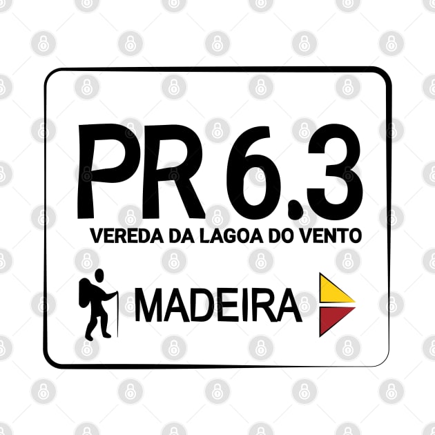 Madeira Island PR6.3 VEREDA DA LAGOA DO VENTO logo by Donaby