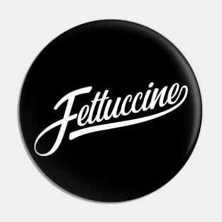 Fettuccine, funny baseball style italian pasta Pin