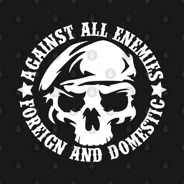 Against All Enemies by Lifeline/BoneheadZ Apparel