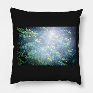 Springtime in Wales Pillow