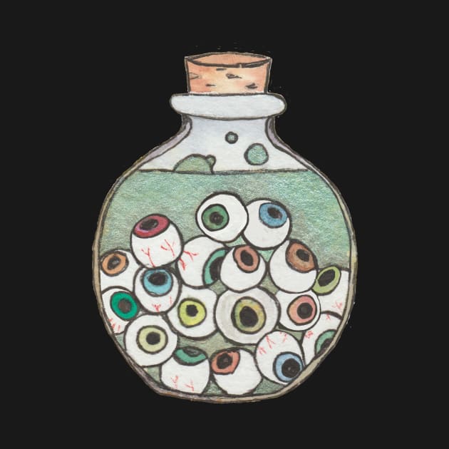 Jar of Eyes by Jeraluna