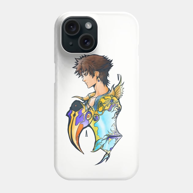 FF5 character art 2 Phone Case by mcashe_art