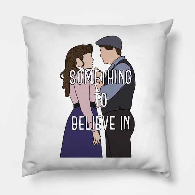 Something to Believe in Pillow by Linzilu99