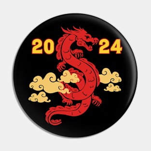 Chinese New Year Dragon 2024 Pin