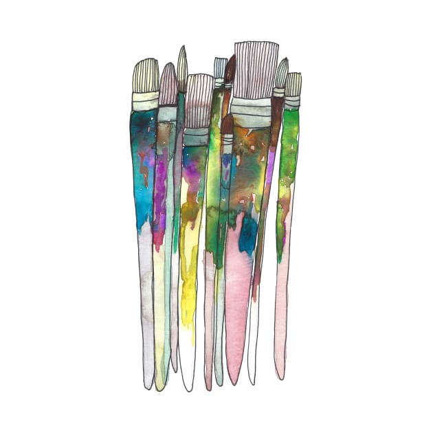 Paint brushes by jenblove