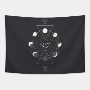 Capricorn horoscope sign Tapestry