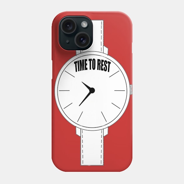 Time to rest Phone Case by tobyrma