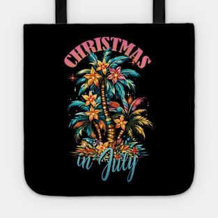 Tropical Tannenbaum | 'Christmas in July' Palm Tree Tee Tote