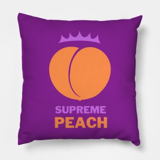 Peach Queen Pillow